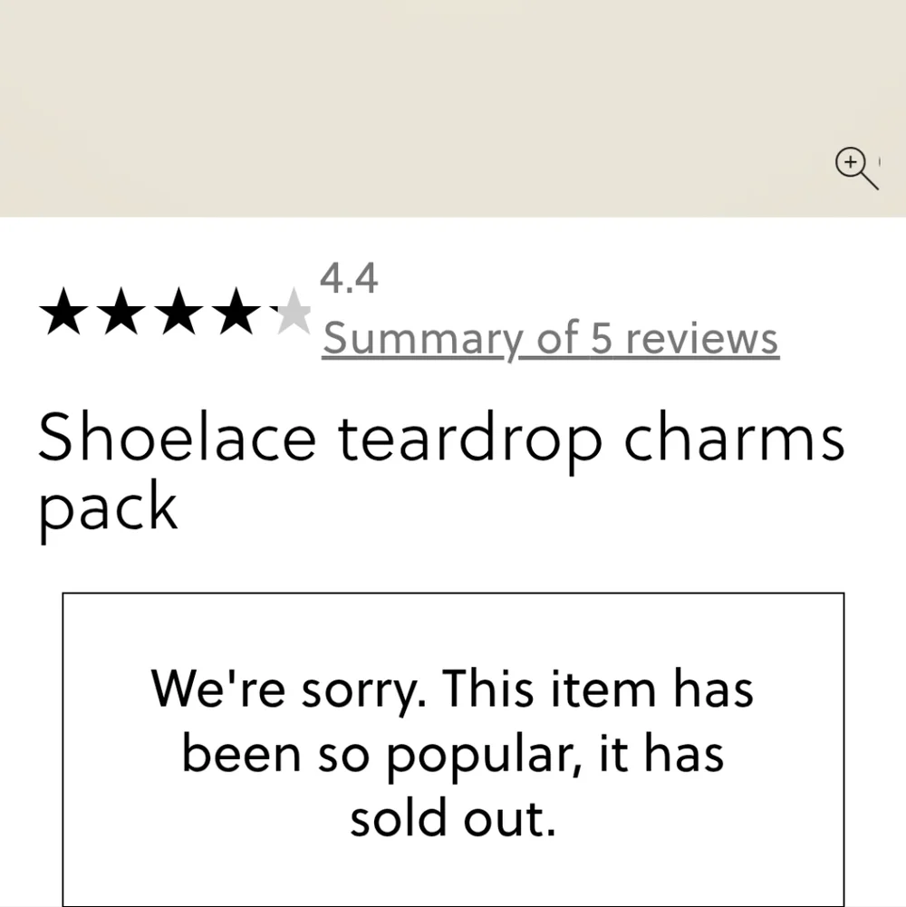 J.Crew Shoelace Teardrop Shoe Charms pack Rose Multi BNWT SO